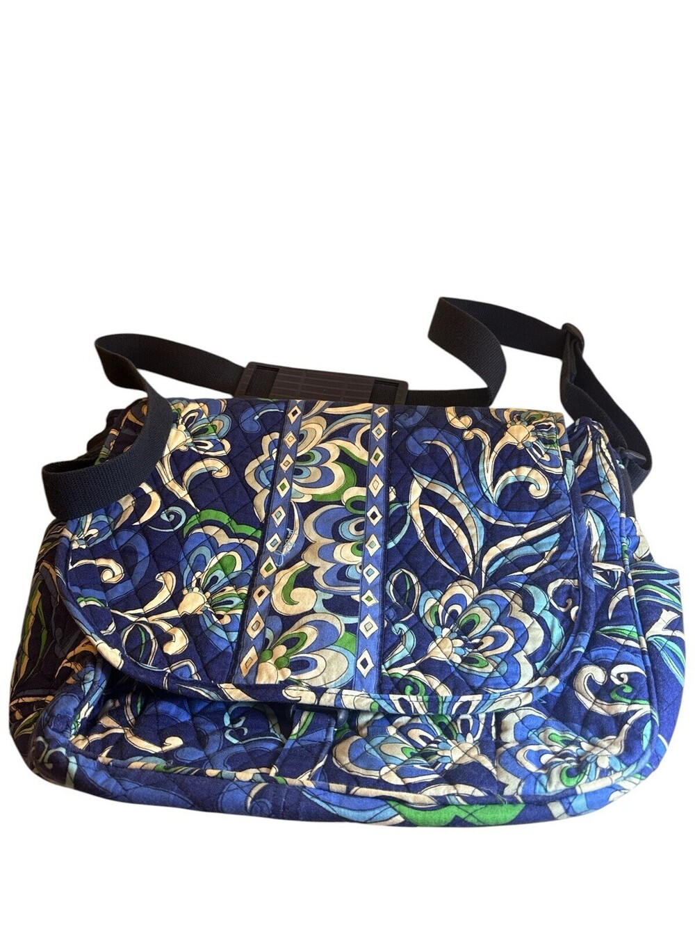 Vera Bradley Shoulder Bag Laptop Books 13.5"W x 11.5"W GUC